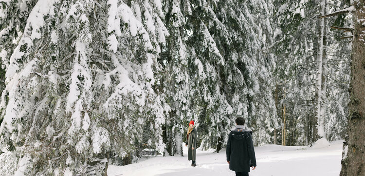 Winterwandern Hahnenkamm