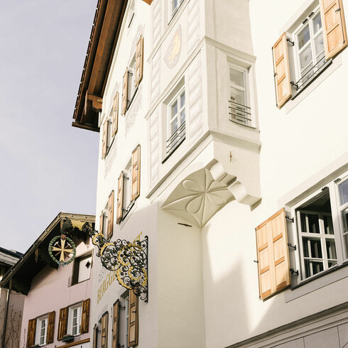 Die Innenstadt von Kitzbühel