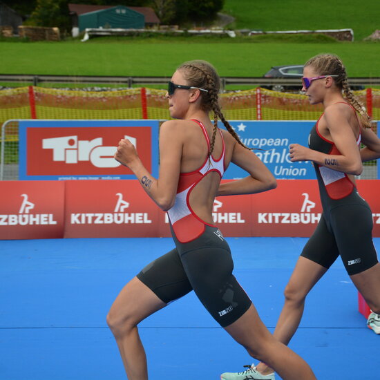 Triathlon in Kitzbühel - Läuferinnen