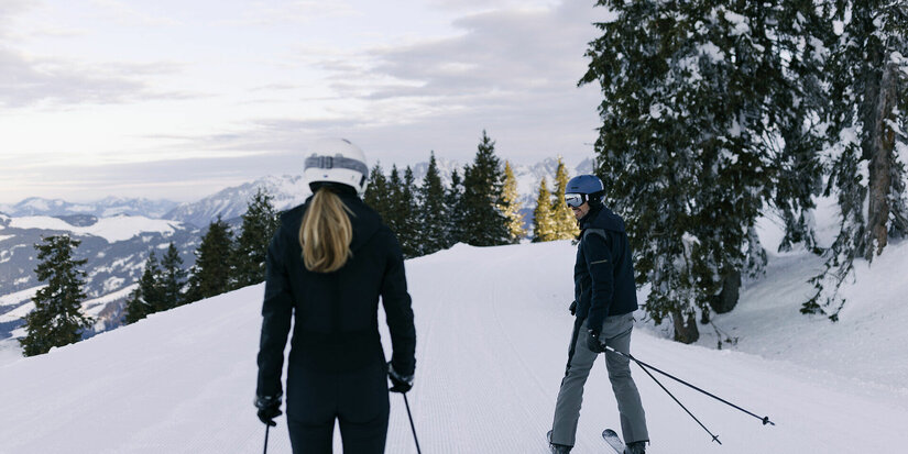 Skifahren Anfangen in Kitzbühel