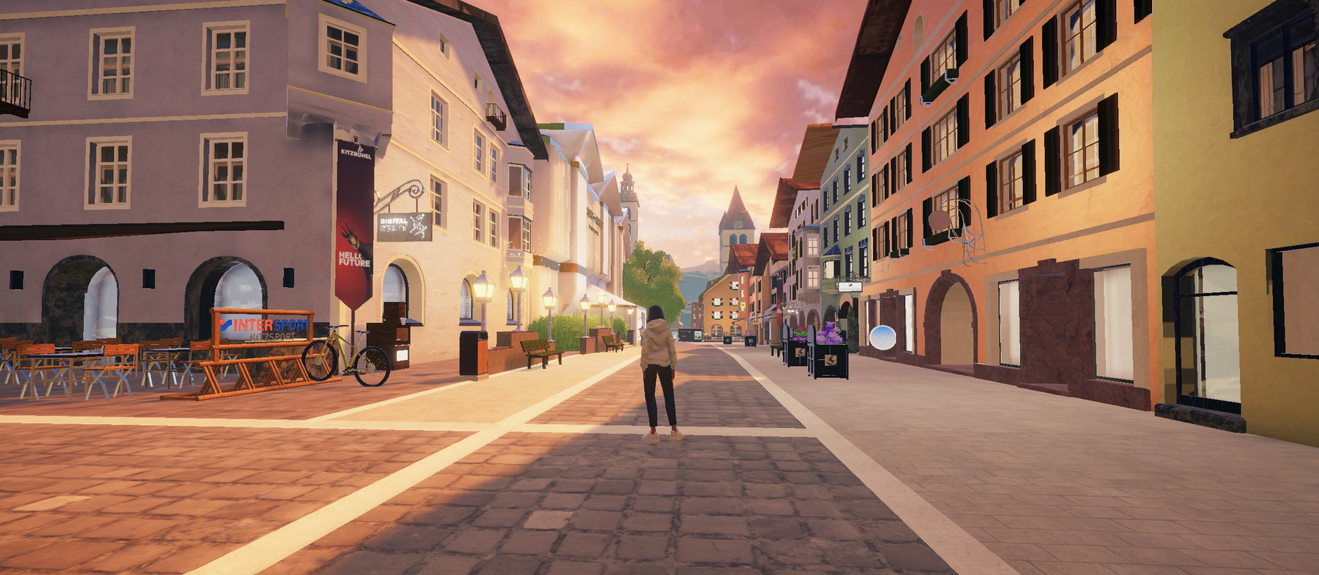 Digitalstadt Kitzbühel - Ansicht des Spiels