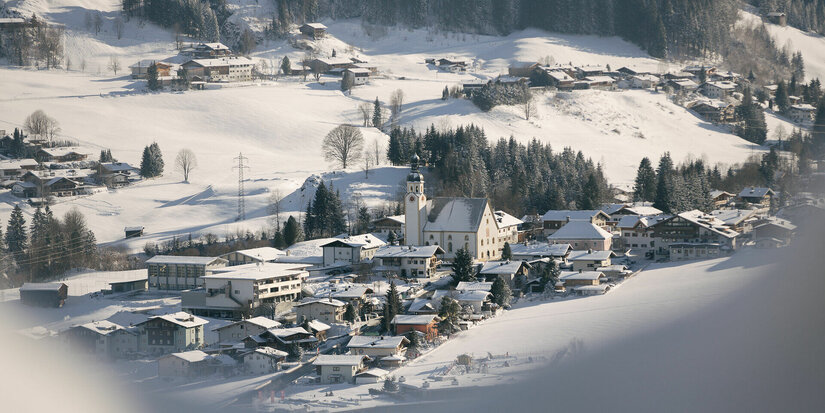 Jochberg bei Kitzbühel im Winter