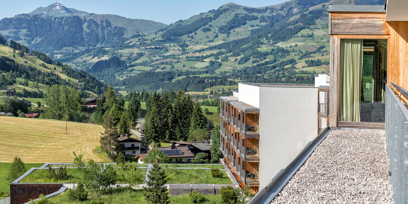 Außenansicht Kempinski von Balkon