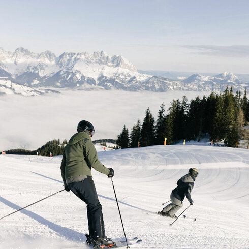 Skifahren in Kitzbühel