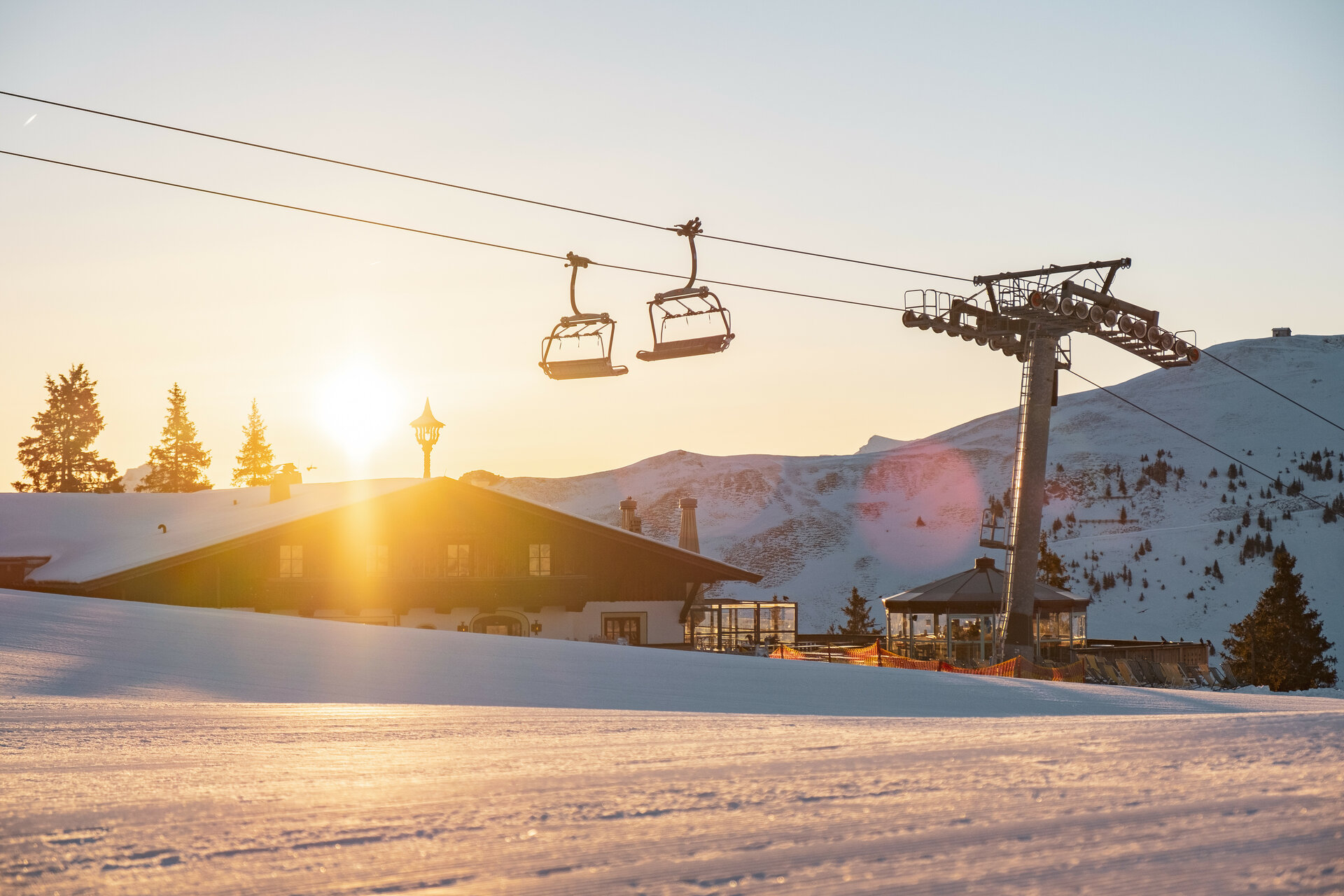 Liftstatus im Skigebiet KitzSki in Kitzbühel