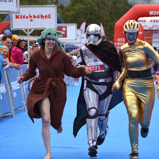 Triathlon in Kitzbühel - Star Wars auf der Zielgeraden