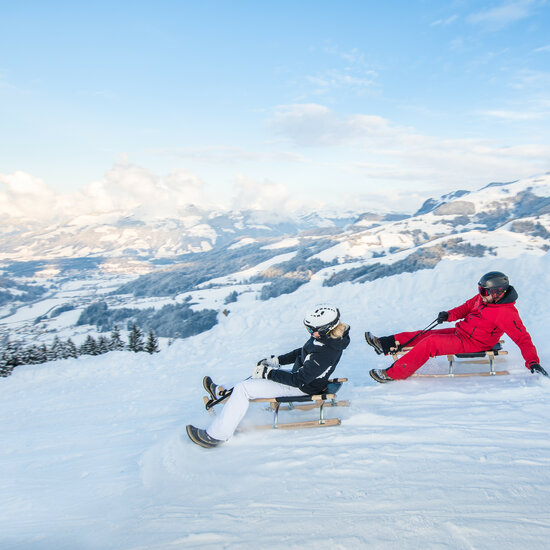 Rodeln in Kitzbühel