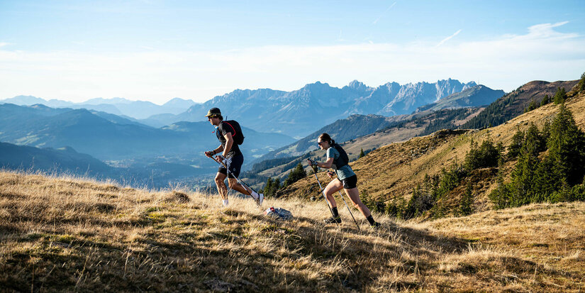 Herausforderung beim Trailrunning in Kitzbühel