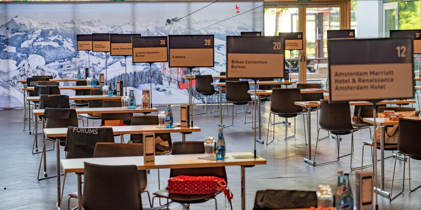 Bestuhlung für individuelle Meetings