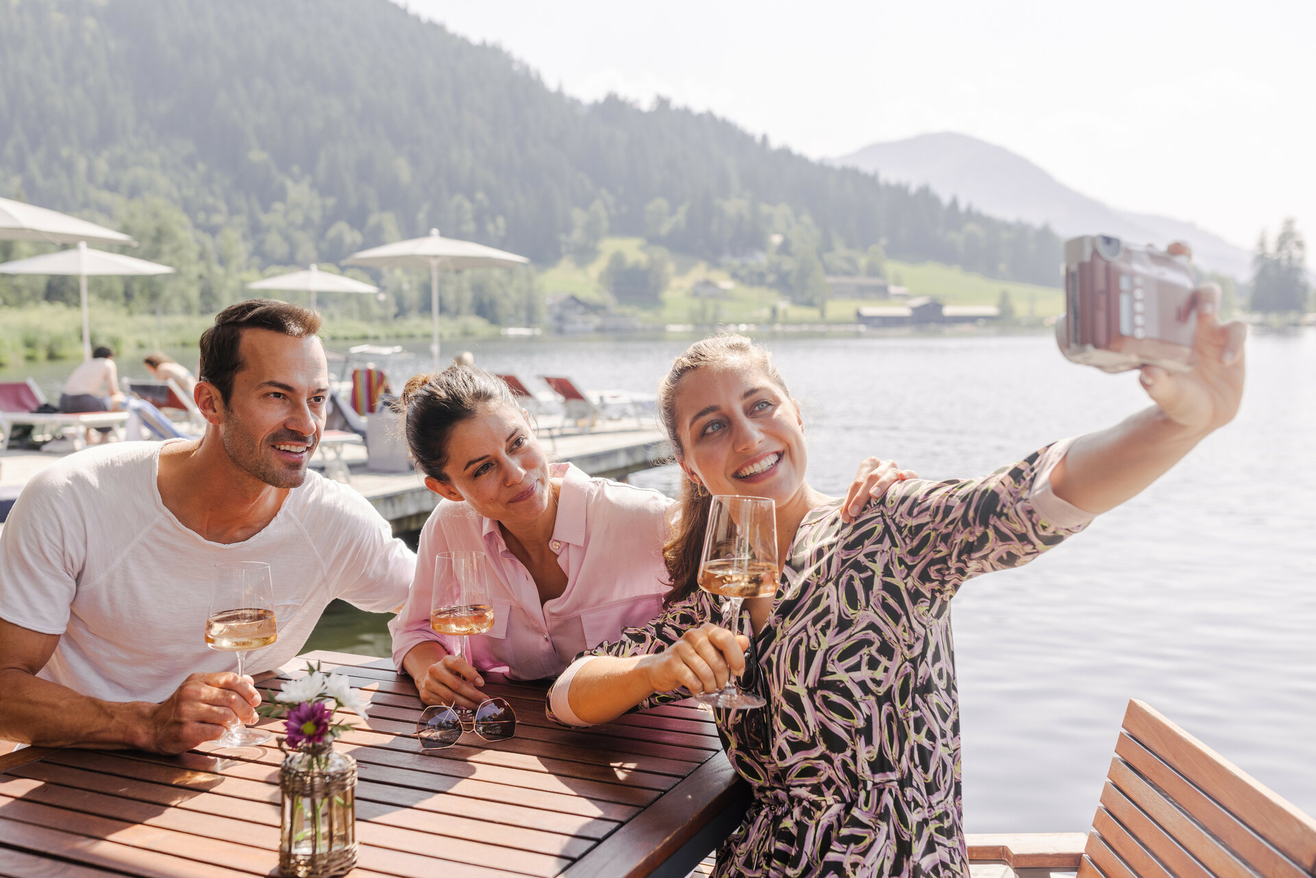 Lifestyle in Kirtzbühel - Genuss am Schwarzsee