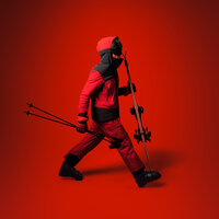 Skifahrer Markenimage Kitzbühel