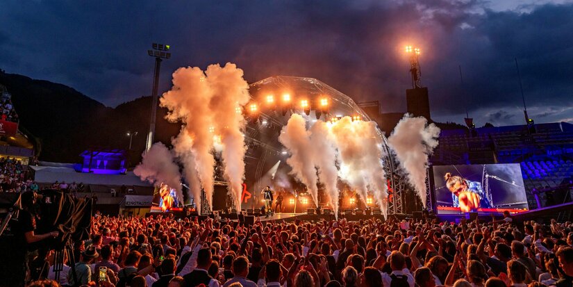 Andreas Gabalier in Kitzbühel