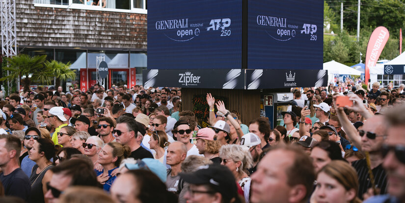 Zuschauer bei Konzert - Generali Open Kitzbühel