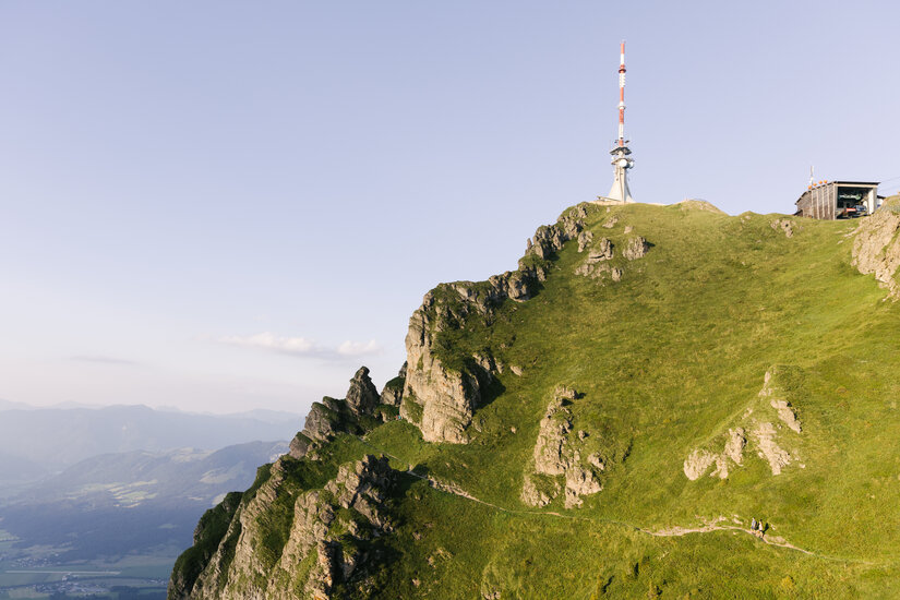 Das Kitzbüheler Horn mit Sendemast