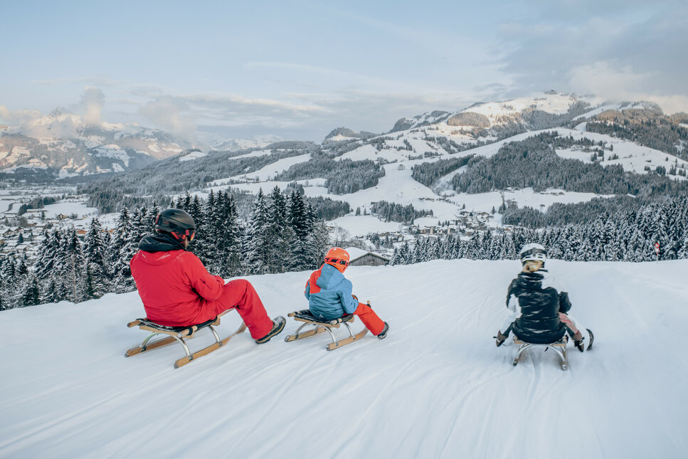 Rodeln am Gaisberg