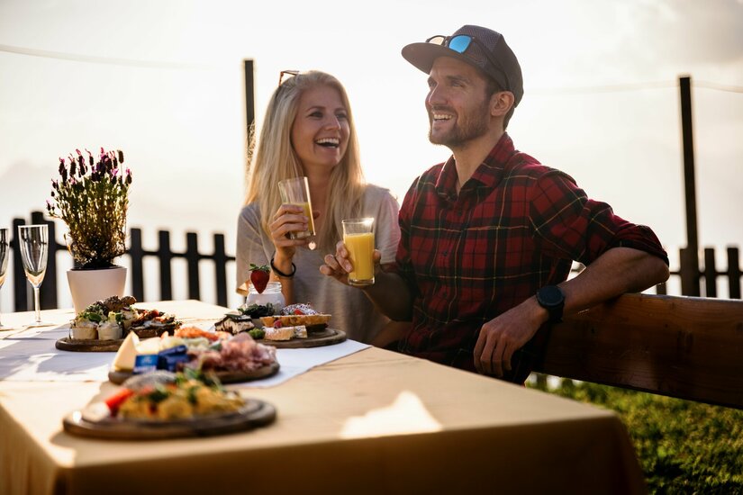 Das Frühstück am Kitzbüheler Horn