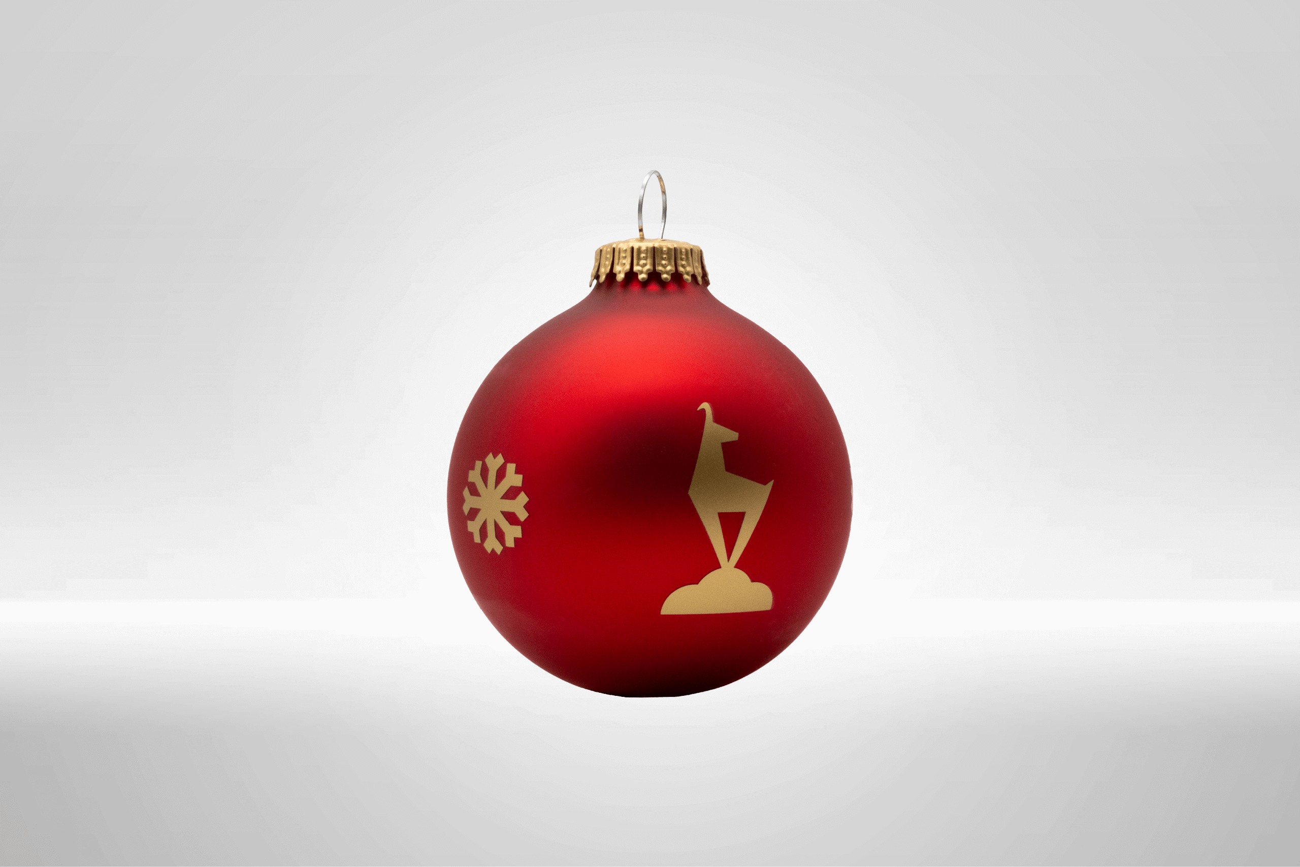 Kitzshop Christbaumkugel rot