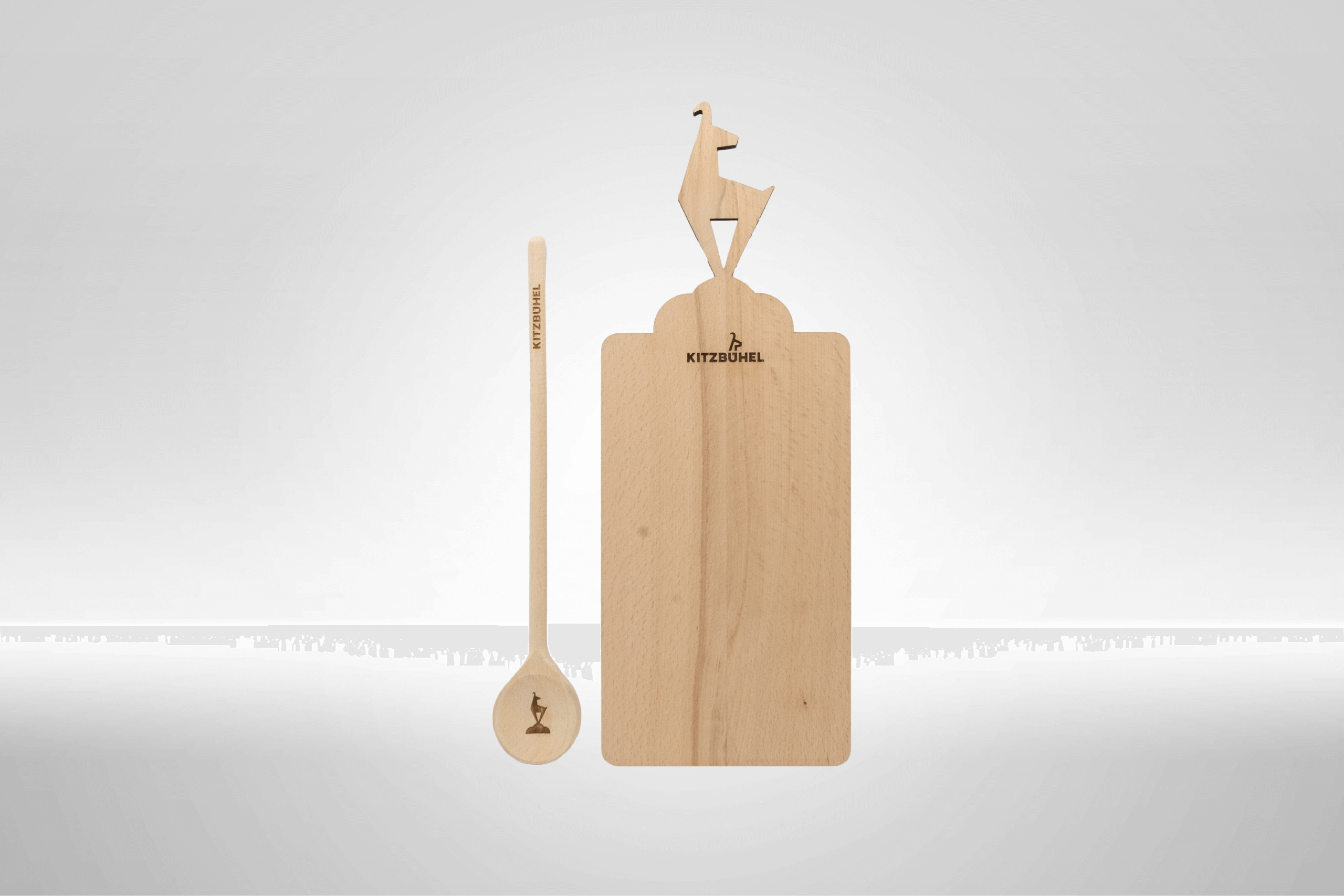 Kitzshop Schneidbrett und Kochlöffel 